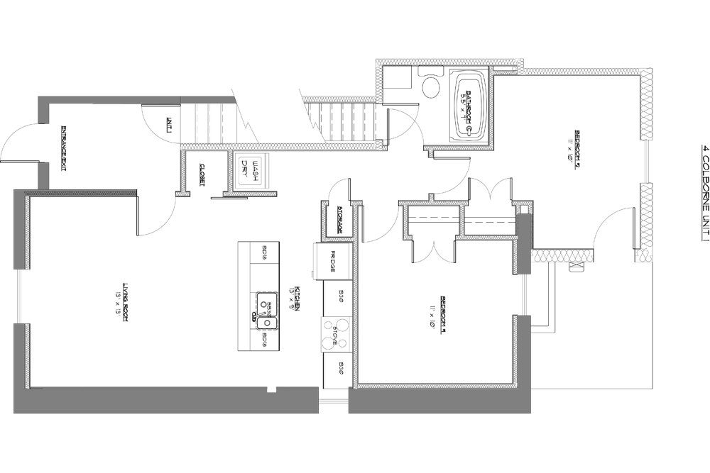 floor plans McRae Unit 1