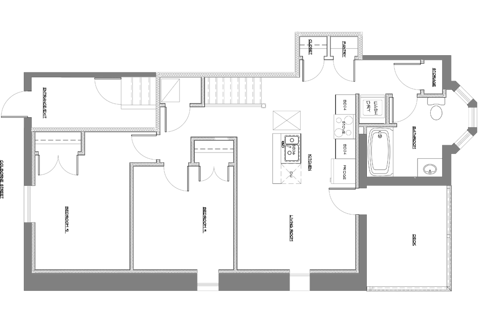McRae Unit 2 - floor plans
